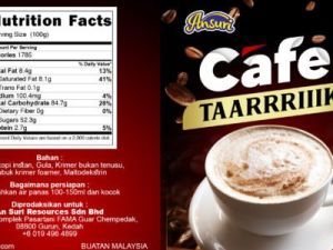 "ANSURI" CAFE TAARRRIIIK (INSTANT PREMIX CAFÉ)