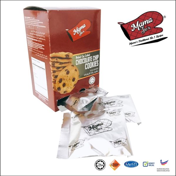 1.Choc Chip Cookies 180gm 800px mamajies mfaez food industries sdn bhd