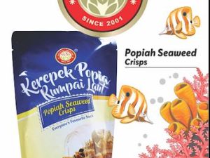 "YUSA"  POPIAH (SPRING ROLL WRAPPER) SEAWEED CRISPS