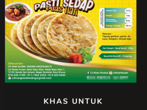 CR Khan Roti Canai (Crispy Flatbread)
